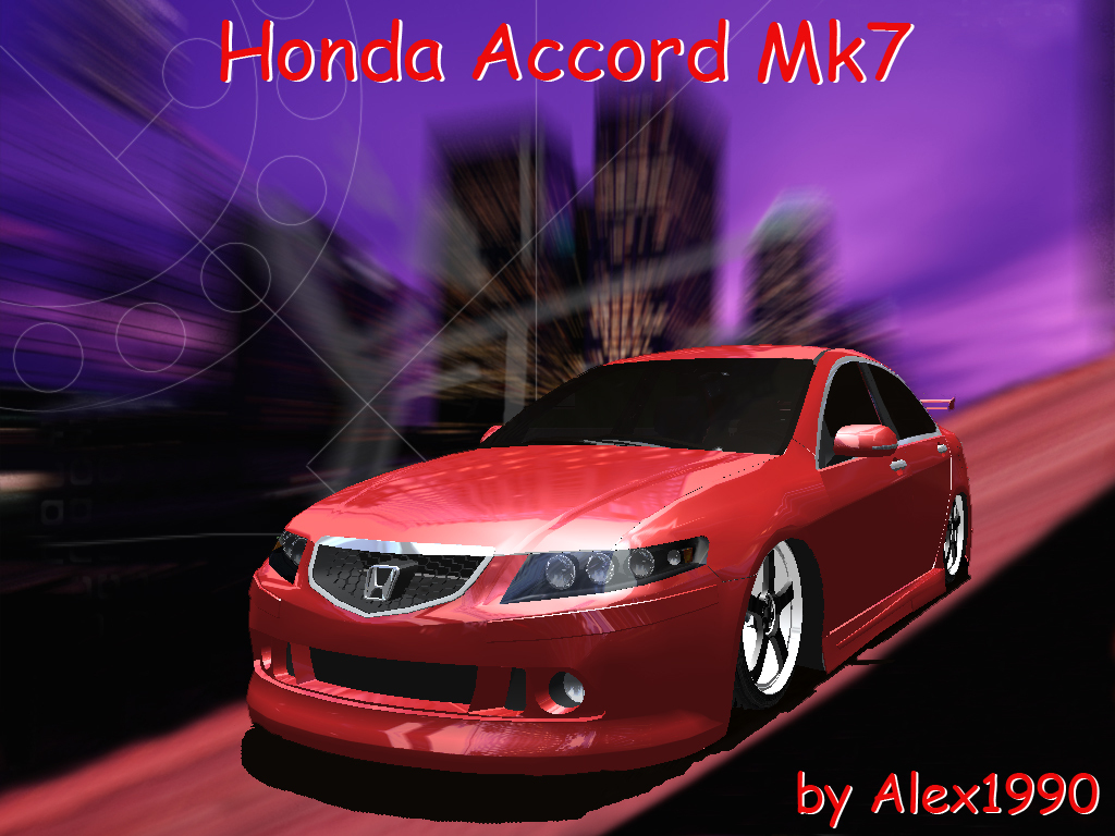 Honda Accord Mk7 - Honda - Машины для патча 2.3.0 - Все для Street Legal  Racing Redline(SLR) - SLR - X - Все для SLR,Машины,Движки,Street Legal  Racing